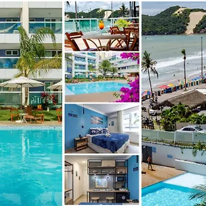 Hotel Pe Na Areia Com Piscina, Wifi E Estacionamento Em Ponta Negra, Natal
